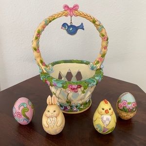 Jim Shore “basketful of surprises”